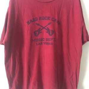 Dusty Rose Vintage Hard Rock Cafe Vegas Tee